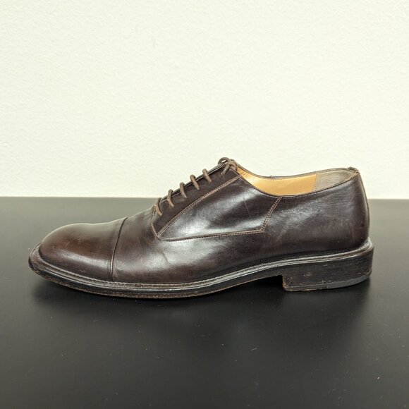 Bruno Magli Brown Leather Cap Toe Oxford main image 6